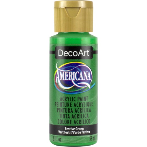 Tinta Acrílica DECOART Americana Verde Festivo DA230-3 59ml