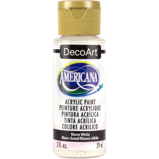 Tinta Acrílica DECOART Americana Branco Quente DA239-3 59ml