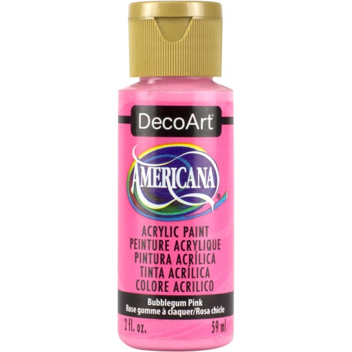 Tinta Acrílica DECOART Americana Rosa Pastilha Elástica DA250-3 59ml