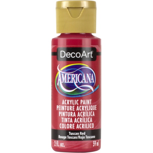 Tinta Acrílica DECOART Americana Vermelho Toscano DA265-3 59ml