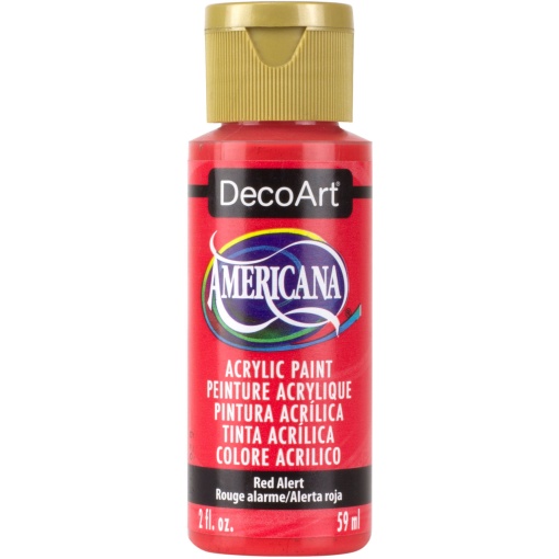 Tinta Acrílica DECOART Americana Vermelho Perigo DA301-3 59ml