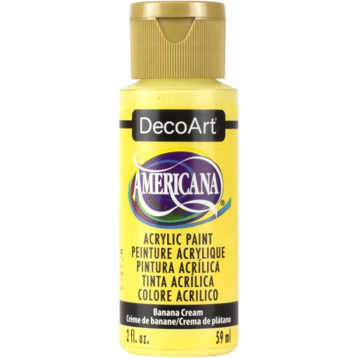 Tinta Acrílica DECOART Americana Amarelo Banana DA309-3 59ml