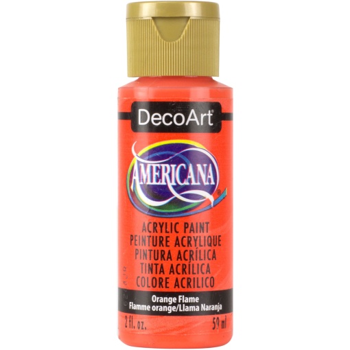Tinta Acrílica DECOART Americana Laranja Fogo DA315-3 59ml