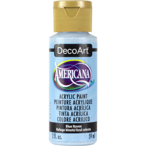 Tinta Acrílica DECOART Americana Paraíso Azul DA318-3 59ml
