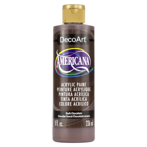 Tinta Acrílica DECOART Americana Chocolate Negro DAO65-9 236ml