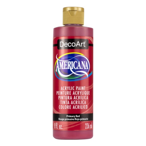 Tinta Acrílica DECOART Americana Vermelho Primário DA199-9 236ml