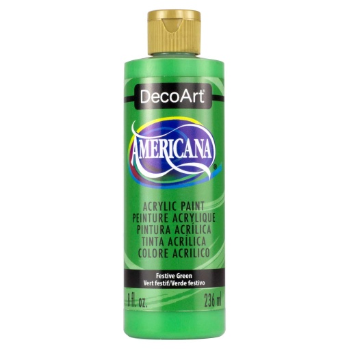 Tinta Acrílica DECOART Americana Verde Festivo DA230-9 236ml