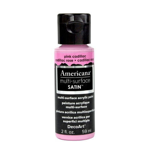 Tinta DECOART AMERICANA Multi-surface Satin Rosa Cadillac 59ml DA503-30
