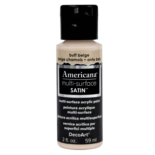 Tinta DECOART AMERICANA Multi-surface Satin Bege Couro 59ml DA509-30