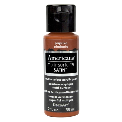Tinta DECOART AMERICANA Multi-surface Satin Páprica 59ml DA512-30