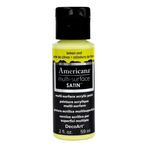 Tinta DECOART AMERICANA Multi-surface Satin Raspa de Limão 59ml DA513-30