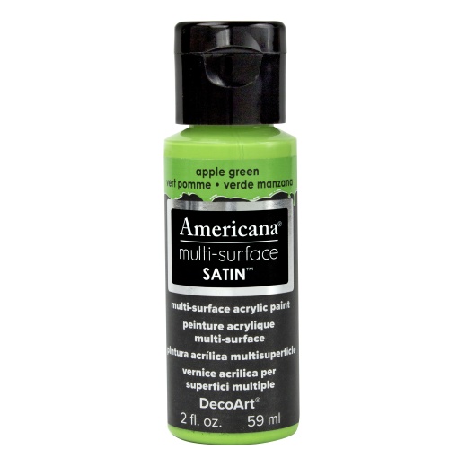 Tinta DECOART AMERICANA Multi-surface Satin Maçã Verde 59ml DA518-30