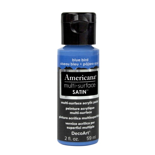 Tinta DECOART AMERICANA Multi-surface Satin Azul Pássaro 59ml DA527-30