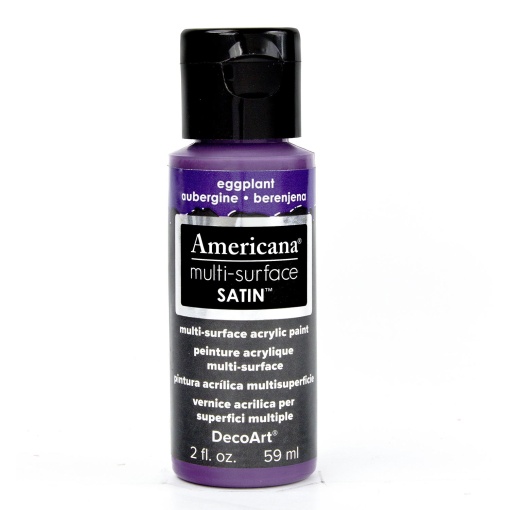 Tinta DECOART AMERICANA Multi-surface Satin Beringela 59ml DA532-30