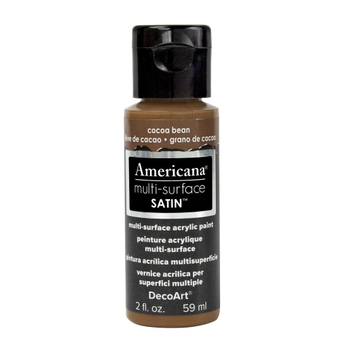 Tinta DECOART AMERICANA Multi-surface Satin Grão de Cacau 59ml DA535-30