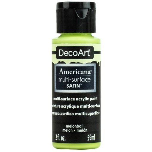 Tinta DECOART AMERICANA Multi-surface Satin Melão 59ml DA544-30