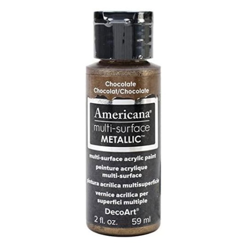 Tinta DECOART AMERICANA Multi-surface Metallic Chocolate 59ml DA552-30