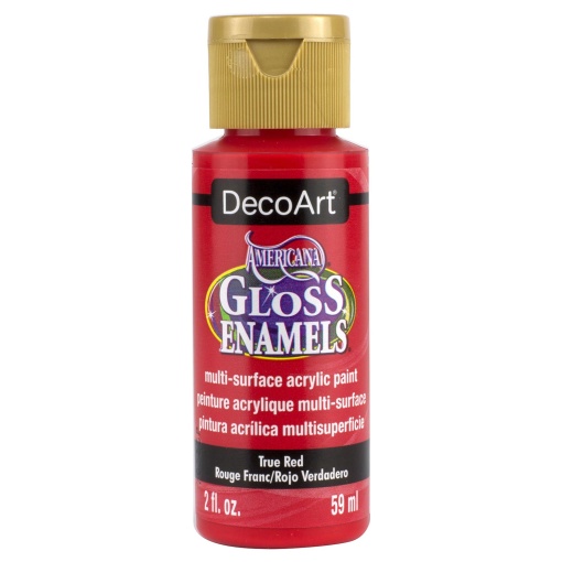 Tinta DECOART AMERICANA Gloss Enamels para Vidro Encarnado 59ml DAG129-30