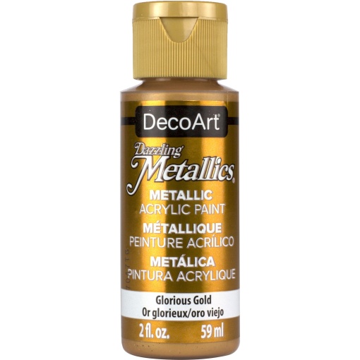 Tinta DECOART Dazzling Metallics Ouro Glorioso 59ml DAO71-3