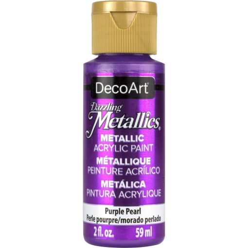 Tinta DECOART Dazzling Metallics Roxo Pérola 59ml DA124-3