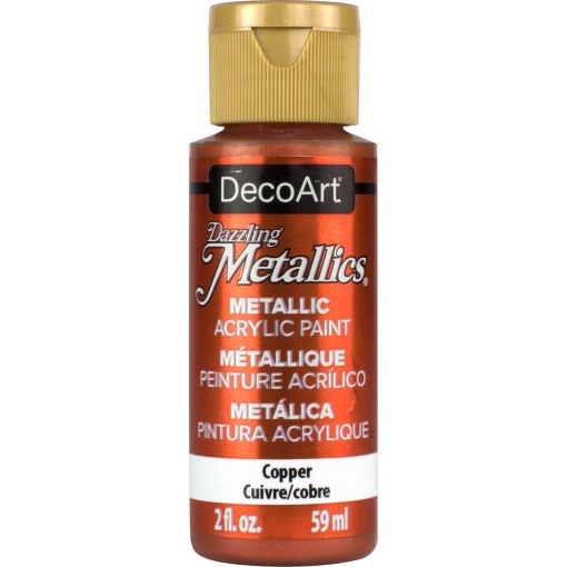 Tinta DECOART Dazzling Metallics Cobre 59ml DA205-3