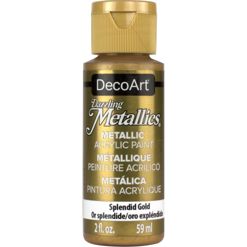 Tinta DECOART Dazzling Metallics Ouro Esplêndido 59ml DA263-3