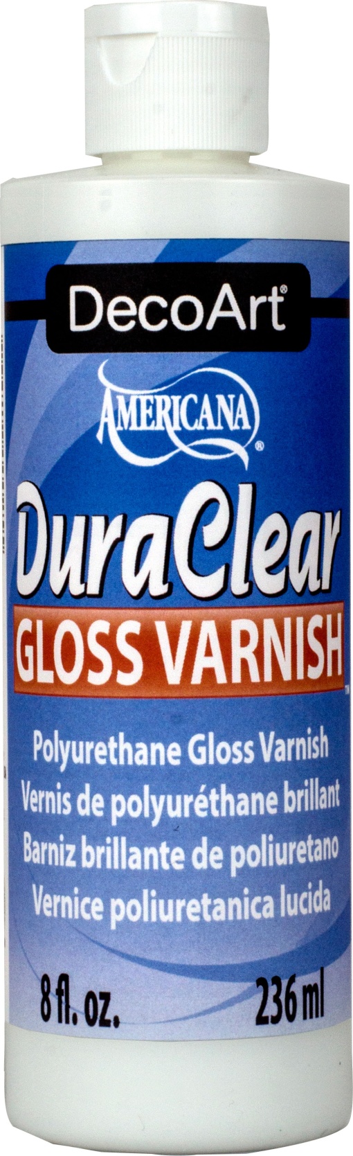 Verniz DECOART AMERICANA Duraclear Brilhante 236ml DS19-9