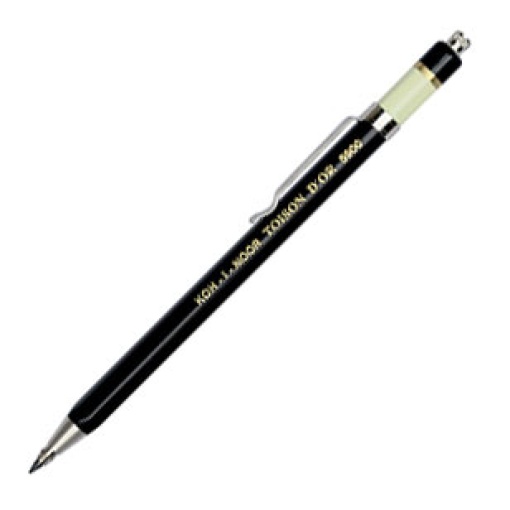 Lapiseira KOH-I-NOOR Toison D'or 5900 2mm Preto