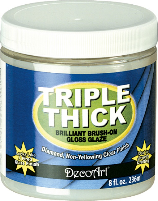 Verniz Vidro Frio DECOART Triple Thick Ultra Brilho Espesso 236ml TG01-36