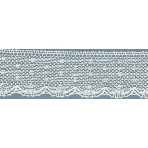 Fita de Renda HILOGAR Leora 45mm Bege (metro)