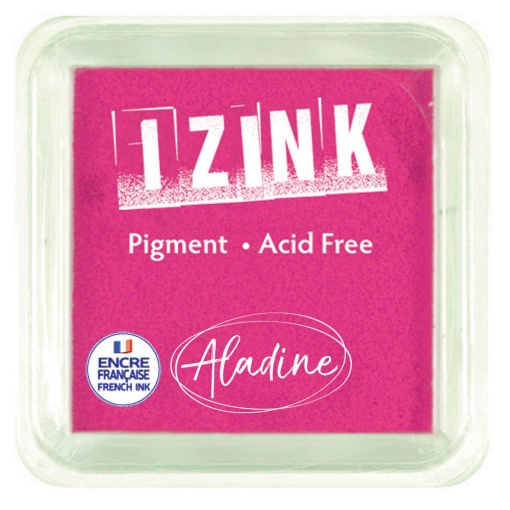 Almofada de Carimbo ALADINE Izink Rosa Velho 5x5cm