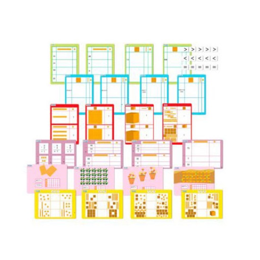 Atividades de contagem MINILAND 121 peças
