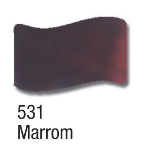 Esmalte vitral ACRILEX castanho 531 37 ml