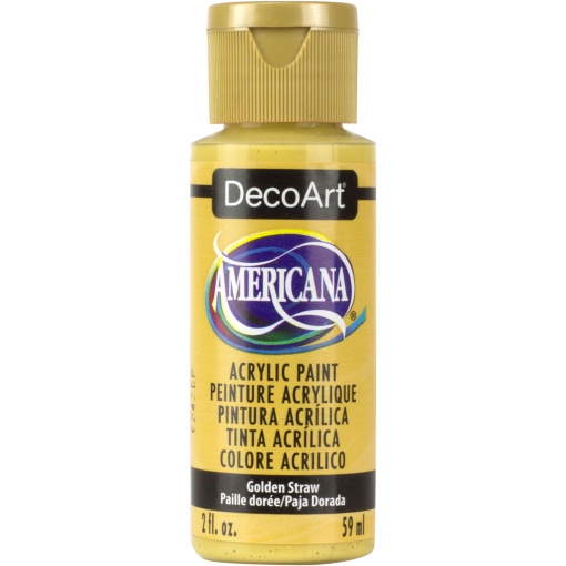 Tinta Acrílica DECOART Americana Ouro Palha DA168-3 59ml