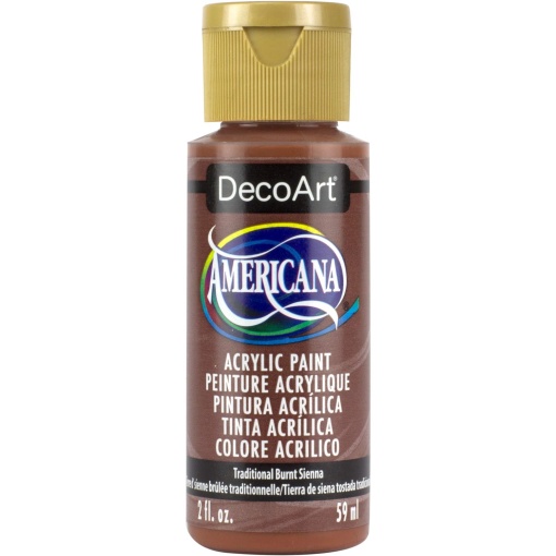 Tinta Acrílica DECOART Americana Siena Tradicional Queimado DA223-3 59ml