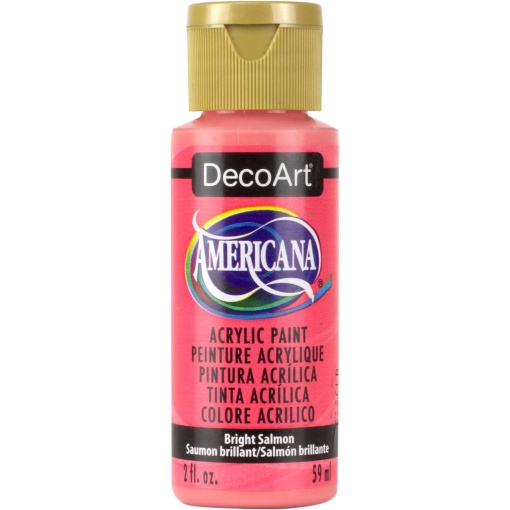 Tinta Acrílica DECOART Americana Salmão DA329-3 59ml