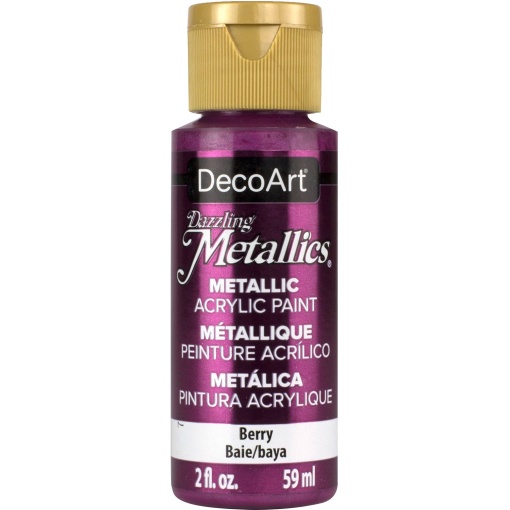 Tinta DECOART Dazzling Metallics Cereja 59ml DA320-3