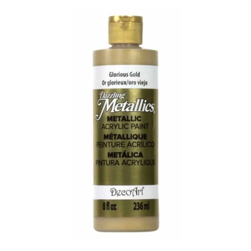 Tinta DECOART Dazzling Metallics Ouro Glorioso 236ml DAO71-9