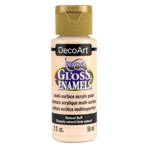 Tinta DECOART AMERICANA Gloss Enamels para Vidro Creme Pele Natural 59ml DAG311-30