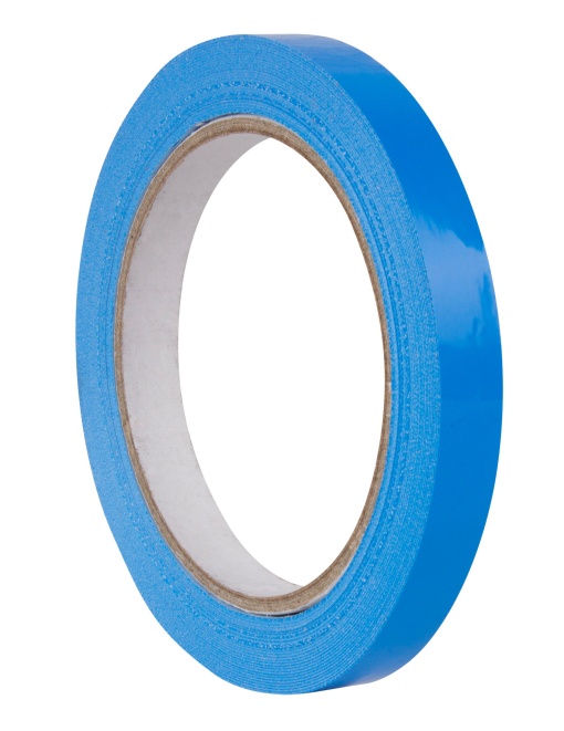 Fita Adesiva para Fechar Sacos 66mx12mm PVC Azul APLI 16999