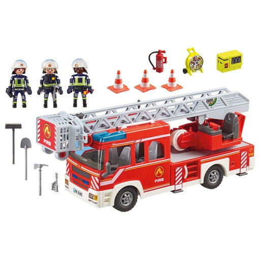 PLAYMOBIL City Action Carro dos Bombeiros com Escadas