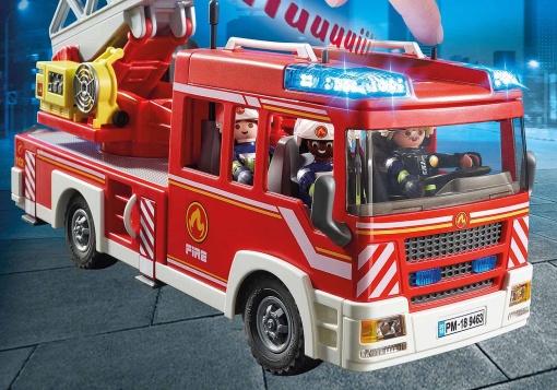 PLAYMOBIL City Action Carro dos Bombeiros com Escadas