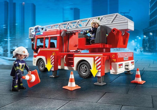 PLAYMOBIL City Action Carro dos Bombeiros com Escadas