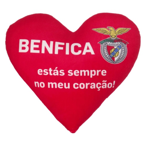 Almofada Benfica coração