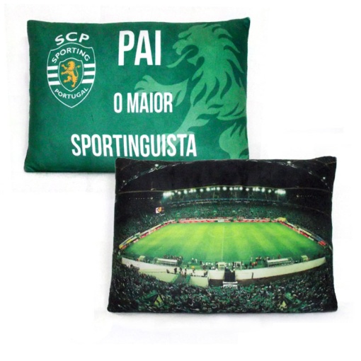 Almofada ôPai o Maior Sportinguistaö 40x25cm