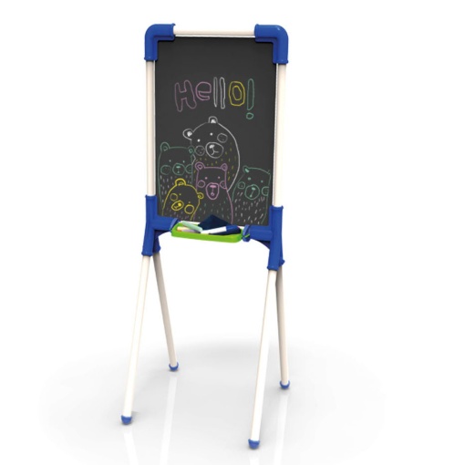 Quadro Duplo Magnético/Ardósia Paint & Learn com Acessórios CHICOS