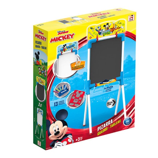 Quadro Duplo Magnético/Ardósia Mickey com Acessórios CHICOS