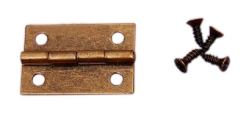 Dobradiça Metálica 1,4x1,8cm