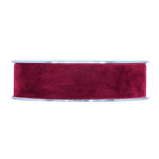 Fita de Veludo MP Double Velvet 25mmx7m Bordeaux 24