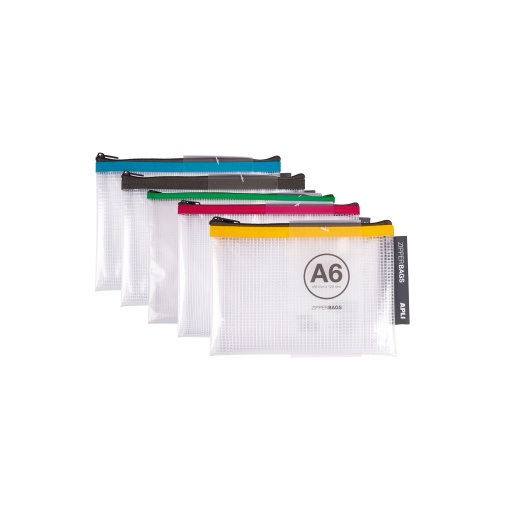 Bolsa para Documentos com Zipper A6 Sortidas APLI